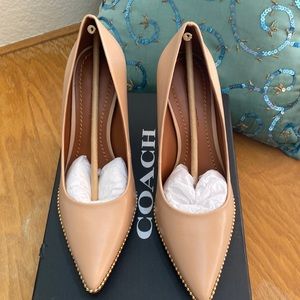 Coach “Parker” leather pumps. Size 7B